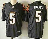Men's Cincinnati Bengals #5 Tee Higgins Limited Black FUSE Vapor Jersey,baseball caps,new era cap wholesale,wholesale hats